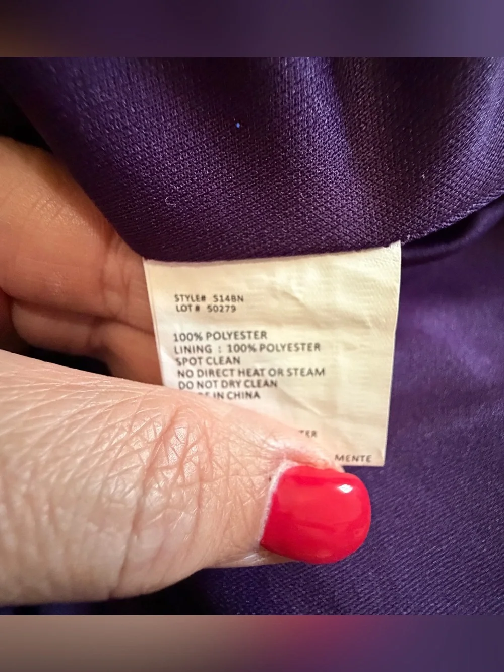 Blondie Purple Gold Trimmed Halter Neck Cocktail Homecoming Dress NWT Size 11